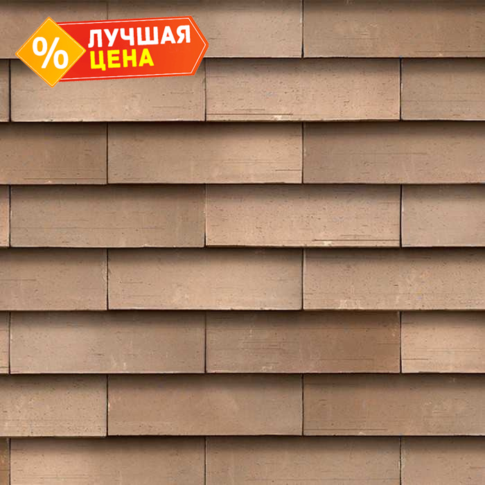 Терракотовые панели для фасада и кровли S.Anselmo Skin LO, экструзия, 500*220*40 мм